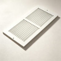 Grille d'aération murale en fer de haute qualité 14*6 pour la climatisation et la ventilation