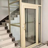 1 2 3 4 5 étage Ascenseur intérieur et extérieur petit ascenseur portable pour une personne pour la maison