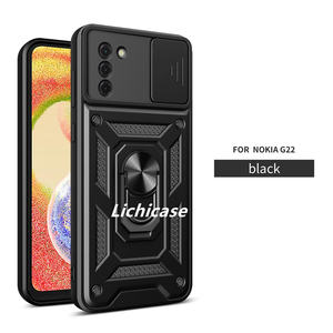 ไลซิเคสป้องกันฝาหลังกล้อง TPU แบบสไลด์ PC สำหรับ G22 Nokia C110เคสทนทาน - Product Image 3