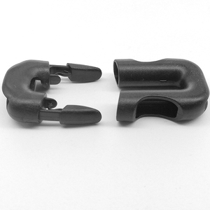 Boucle en plastique à double réglage, clip de sangle en plastique, boucle de ceinture de sangle de bagage, boucles à dégagement rapide rondes - Product Image 6