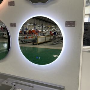 Interruptor táctil inteligente redondo para armario de baño, lámparas led retroiluminadas, gran oferta de <span class=keywords><strong>Amazon</strong></span> - Product Image 3