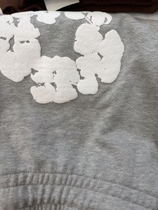 Pantaloncini da <span class=keywords><strong>Uomo</strong></span> di Alta Qualità in <span class=keywords><strong>Cotone</strong></span> 100% Pesante con Stampa Puff, Stile Streetwear Casual, Pantaloncini Sportivi e Denim - Product Image 4