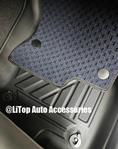 Tappetini per auto a doppio strato rivestimento per 2017 2019 2021 <span class=keywords><strong>Peugeot</strong></span> <span class=keywords><strong>Allure</strong></span> 3008 tappetino per auto tappeti - Product Image 4