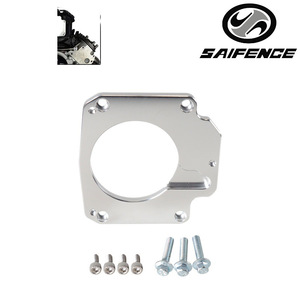 Adaptador de cuerpo de aceleración Ls 551567 de 4 a 3 tornillos de aluminio con junta para actualización y reacondicionamiento - Product Image 5
