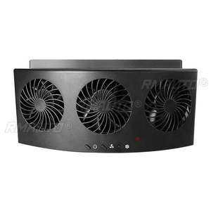 Ventilador USB para escape de coche, eliminación de olores, disipación de calor, ventilación, circulación de aire, ventilador de ventana de refrigeración - Product Image 1