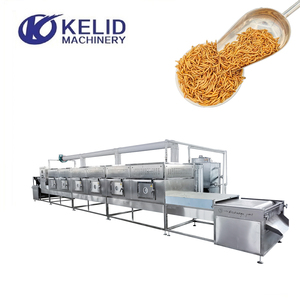 SUS304 Mealworm Locust and Pupae Automatic Drying Industrial Continuous <b>Microwave</b> Drying Machine Volumetric Nutrient Preservatio - Product Image 5