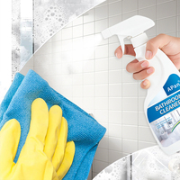 DAAN Flacon pulvérisateur 500 ml Décalcaissant pour salle de bain contre les taches de calcaire