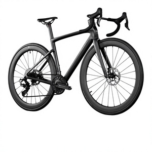 แฮนด์จักรยานเสือหมอบแบบคาร์บอนไฟเบอร์ Aero Integrated Drop Handlebar สำหรับผู้ชาย พร้อมระบบเบรกไฮดรอลิกดิสก์ โครงแข็งรับน้ำหนักได้ 150 กก. รุ่น X7 Carbon Fi - Product Image 1