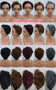 Promoción 14.8$ Letsfly Peluca de Cabello Chioma Gris Completa con Encaje 13x4, Pelucas Cortas de Corte Pixie, 100% Cabello Humano, Pelucas al por Mayor a Precio de Fábrica - Product Image 2