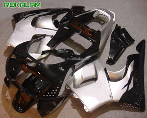 Body Fairing สำหรับ Honda CBR900RR 94 95 <span class=keywords><strong>CBR</strong></span> 900RR 1994 1995 <span class=keywords><strong>893</strong></span> CBR900 RR Silver สีดำ Fairings รถจักรยานยนต์อะไหล่ - Product Image 1