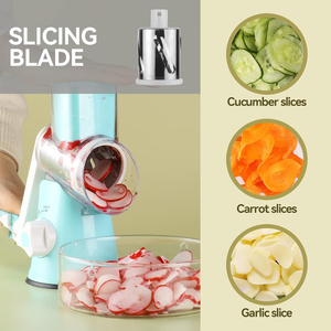 Multifunctional 3-in-1 Commercial Use Stainless Steel <b>Vegetable</b> Slicer Cheese Grater Cucumber <b>Chopper</b> Hand Fruit <b>Vegetable</b> Tools - Product Image 3