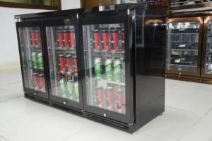 Equipo comercial de refrigeración de bebidas de una sola temperatura, congelador de nevera con pantalla profunda de helado con puerta de vidrio para hoteles - Product Image 5