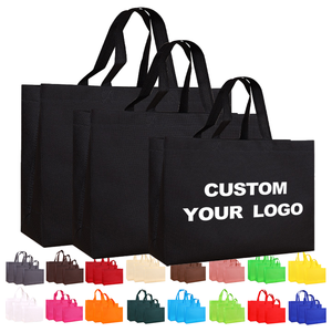 Bolsas de Compras Promocionales Personalizadas con Logotipo Impreso, Bolsas de Tela No Tejida con Logotipo Personalizado - Product Image 1