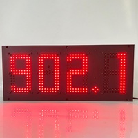 Panneau d'affichage de prix de l'essence LED extérieur direct usine 8.889 WiFi APP 7 segments IP65 étanche haute luminosité