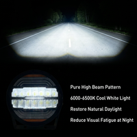 Xenplus LW26 5 7 9 Pouces Phare de Travail LED 14000LM 140W 5050 à LED de Style Laser IP67 Étanche Feu de Route Puissant pour Camion et VUS