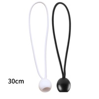 Cordon élastique en plastique de 3,5 mm avec boule, corde élastique pour tente, bâche, attache de fixation, organisateur de rangement pour le camping