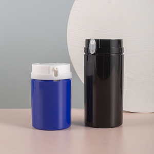 ขวดเครื่องสำอางพลาสติกสุญญากาศ80มล. 100มล. 120มล. ใช้บรรจุภัณฑ์เครื่องสำอางออกแบบได้ตามที่ต้องการ - Product Image 1