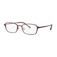 Nueva montura óptica cuadrada de titanio puro con montura completa, clásica, versátil, sencilla, exquisita, unisex, para desplazamientos diarios, etc. JNLOO