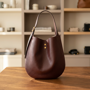 Sac à main décontracté pour femme en cuir véritable BS INTERNATIONAL, pochette tendance, léger, durable, fermeture éclair, imperméable, grande capacité - Product Image 5