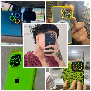 Pellicola protettiva per fotocamera in ceramica luminosa per <span class=keywords><strong>iPhone</strong></span> 14 13 <span class=keywords><strong>12</strong></span> 11 <span class=keywords><strong>Pro</strong></span> <span class=keywords><strong>Max</strong></span> Plus custodia protettiva in vetro temperato con anello per obiettivo - Product Image 6