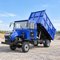 Mini-camion benne professionnel 4x4 tout-terrain pour charges lourdes, idéal pour les travaux agricoles, la construction et les opérations industrielles