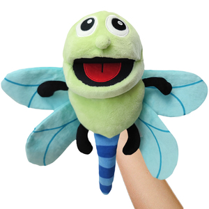 Marionnettes à main en peluche réalistes de 30 cm, vente en gros d'usine, marionnettes d'insectes et d'animaux - Product Image 5