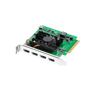 Carte de capture vidéo Blackmagic Design DeckLink QUAD HDMI RECORDER PCI-E, sortie HDMI 1920x1080, Windows 10 - Product Image 1