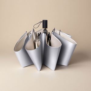 Paraguas Plegable Manual Comercial de Gran Tamaño, Diseño Clásico con Impresión de Logotipo de Calidad, para Viajes y Lluvia, Venta Caliente 2025 - Product Image 1