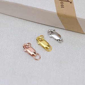 Hebillas de Plata S925 para Joyería DIY, 8mm 10mm 12mm, Hebillas Rectas, de Cola de Pescado, Cuadradas, Ovaladas, 5 Piezas, Material de Accesorios 1490 - Product Image 2