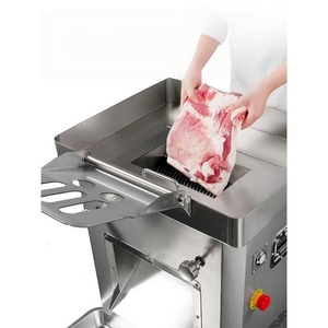 Rebanadora de Carne Multifuncional, Trituradora y Cortadora de Carne Fresca, Máquina Comercial para Cortar Carne de Res con Funcionamiento Automático que Simplifica la Preparación de la Carne - Product Image 3