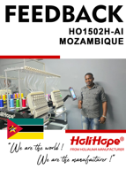 Machine à broder professionnelle Holiauma avec garantie moteur de 10 ans, 1200 SPM, machine à broder à grande vitesse, informatisée comme Brother