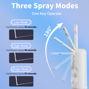 Bidet électrique portable haute pression en plastique, pulvérisation à 3 vitesses, bidet de toilette portable, pulvérisateur de bidet rechargeable par USB, bidet intelligent de voyage - Product Image 2