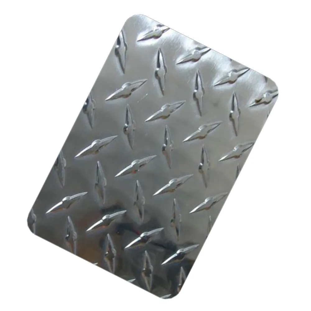 China 4x8 hot diamond sheet 201 304 316 stainless steel diamond plate