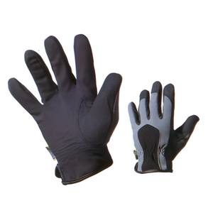 GANTS DE PROTECTION, GRIS/NOIR, AVEC ÉLASTIQUE, TAILLE XL - Product Image 1