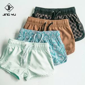 Pantalones de Baño Reciclados con Estampado Floral Personalizados OEM, Pantalones Cortos de Baño a Juego para Niños, Pantalones Cortos de Baño Personalizados de Alta Calidad para Niños - Product Image 6