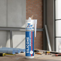 Scellant en silicone acétique transparent haute performance et durable 7CF, directement de l'usine, pour usage multi-usage en construction à bon prix