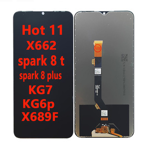 หน้าจอ Infinix <span class=keywords><strong>Hot</strong></span> 11 รุ่น X662/<span class=keywords><strong>hot</strong></span> 11/spark <span class=keywords><strong>8</strong></span> t /spark <span class=keywords><strong>8</strong></span> Plus/KG7/Kg6 P/X689F LCD จอแสดงผล Infinix Hot11 รุ่น X662 LCD - Product Image 1