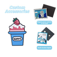 Imanes de PVC para Refrigerador con Diseño de Postres Estilo Ins, Dulces Vibrantes en 3D, Decoración Creativa para Tablero de Notas, Adornos Magnéticos