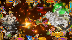 Máquina de juego Ocean King 3 Zombie Attack Fish, tablero metálico de disparos, juego de muerte para sala de juegos en EE. UU. - Product Image 2