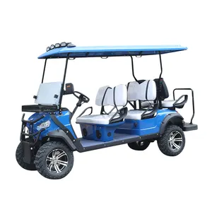 Electric Golf Cart Battery Lithium Ion Electric Golf Carts 6 Seat 4 Wheel CE 220V Kid Electric Car In Pakistan Price 5 - 6 580kg