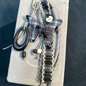 Breloques de téléphone portable personnalisées de luxe pour femmes, décoration de sac d'été, porte-clés de voiture pour filles, grands porte-clés papillon - Product Image 5