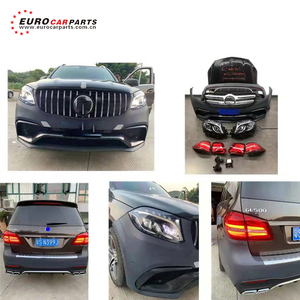 Kit de carrosserie de classe GLS X166 pour phare, adapté au X166, avec jupes latérales, tampons avant et arrière, matière plastique - Product Image 2