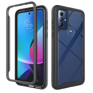 Funda 2 en 1 a Prueba de Golpes para <span class=keywords><strong>Motorola</strong></span> <span class=keywords><strong>Moto</strong></span> G51 5G, Funda Protectora Trasera Completa para <span class=keywords><strong>Motorola</strong></span> <span class=keywords><strong>Moto</strong></span> <span class=keywords><strong>G31</strong></span> G41 - Product Image 1