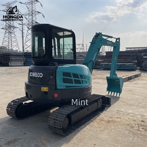 Miniexcavadora usada de alta calidad Kobelco SK55 en buenas condiciones a la venta en Stock - Product Image 1