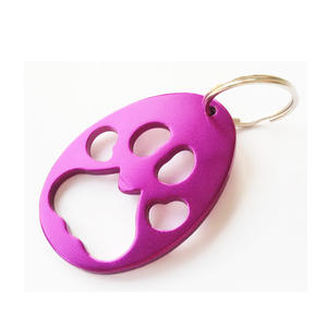 LLavero de etiqueta de perro divertido a granel redondo abrebotellas multiusos Material de aluminio impreso UV - Product Image 1