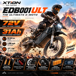 Motocicleta Eléctrica Todoterreno de 6000W 72V con Neumáticos F17"/R14", Batería de Litio, 38MPH, para Adultos, para Distribuidores en EE. UU. - Product Image 2