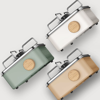 SOLO WILD Camping Mini Cassette Cuisinière À Gaz En Plein Air Portable Cuisinière Pique-Nique Équipement Ustensiles De Cuisine Cuisinière Touristique Outils et Sac