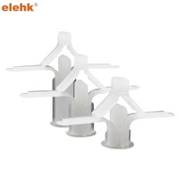 Vis d'ancrage pour plaques de plâtre, plafond, auto-perceuses, chevilles en plastique de haute qualité S6, chevilles murales en plastique