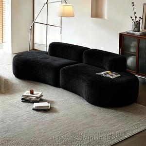 Divano a Due Posti Ovale Compresso Sottovuoto, Divano Componibile, Facile Spedizione <span class=keywords><strong>e</strong></span> Consegna - Product Image 1