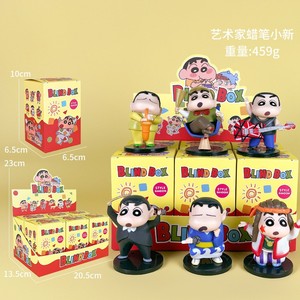 6 uds/caja ciega Crayon <span class=keywords><strong>Shin</strong></span> <span class=keywords><strong>Chan</strong></span> juegos de personajes de Anime en diferentes versiones, caja misteriosa de personaje lindo 8cm - Product Image 5